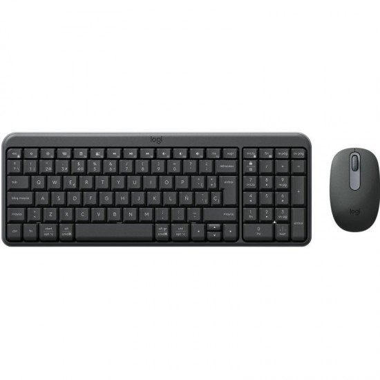 Teclado y ratón inalámbricos logitech wireless combo mk250