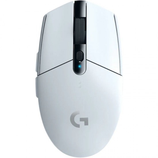 Ratón gaming inalámbrico logitech g305 lightspeed/ hasta 12000 dpi/ blanco