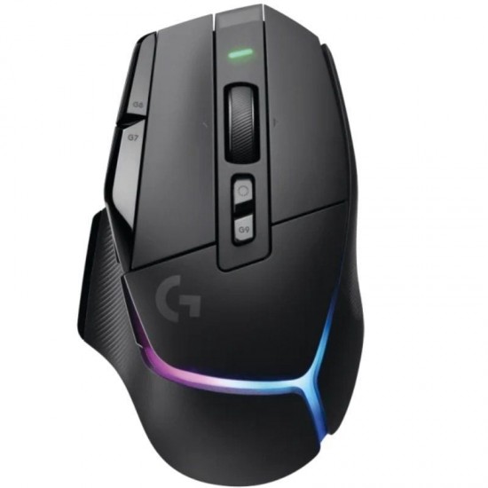 Ratón gaming inalámbrico logitech g502 x plus/ hasta 25600 dpi/ negro