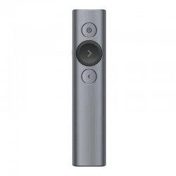 Presentador Inalámbrico por Bluetooth Logitech Spotlight Presentation Remote/ 2.4GHz/ Gris Pizarra
