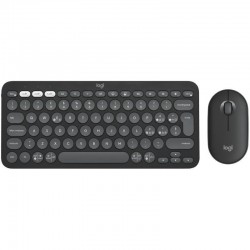Teclado y Ratón Inalámbricos Logitech Pebble 2 Combo