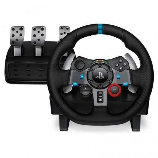 Volante con pedales logitech g29 driving force