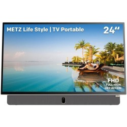 Televisor Portable Metz 24MPE7000Z 24'/ Full HD/ Smart TV/ WiFi Televisor Portable Metz 24MPE7000Z 24'/ Full HD/ Smart TV/ WiFi
