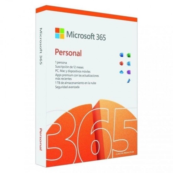 Microsoft 365 personal/ 1 usuario/ 1 año Microsoft 365 personal/ 1 usuario/ 1 año