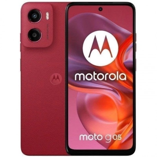 Smartphone motorola moto g05 4gb/ 256gb/ 6.67'/ rojo Smartphone motorola moto g05 4gb/ 256gb/ 6.67'/ rojo