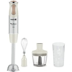 Batidora de mano Moulinex Quickchef/ 1000W/ 10 Velocidades/ Capacidad 800ml/ Incluye Varillas, Picadora y Vaso Medidor Batidora de mano Moulinex Quickchef/ 1000W/ 10 Velocidades/ Capacidad 800ml/ Incluye Varillas, Picadora y Vaso Medidor