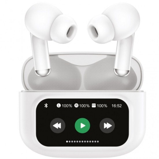 Auriculares bluetooth muvit for change true wireless estéreo con estuche de carga/ autonomía 6h/ blancos