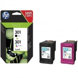 Cartucho de Tinta Original HP nº301 Multipack/ Negro/ Tricolor Cartucho de Tinta Original HP nº301 Multipack/ Negro/ Tricolor