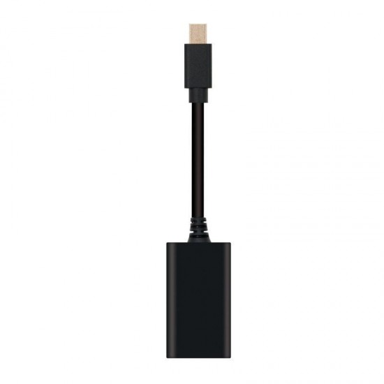 Conversor nanocable 10.16.0102/ mini displayport macho - hdmi hembra/ 15cm/ negro Conversor nanocable 10.16.0102/ mini displayport macho - hdmi hembra/ 15cm/ negro