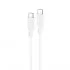 Cable USB 2.0 Tipo-C Nanocable 10.01.2301-L150-W/ USB Tipo-C Macho - USB Tipo-C Macho/ 480Mbps/ 1.5m/ Blanco