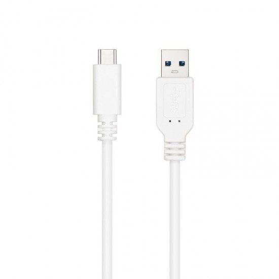 Cable usb 3.1 tipo-c nanocable 10.01.4000-w/ usb tipo-c macho - usb macho/ 50cm/ blanco Cable usb 3.1 tipo-c nanocable 10.01.4000-w/ usb tipo-c macho - usb macho/ 50cm/ blanco