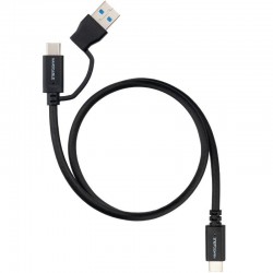 Cable USB 3.2 Tipo-C Nanocable 10.01.4802/ USB Tipo-C Macho/ USB Macho - USB Tipo-C Macho/ Hasta 60W/ 10Gbps/ 2m/ Negro Cable USB 3.2 Tipo-C Nanocable 10.01.4802/ USB Tipo-C Macho/ USB Macho - USB Tipo-C Macho/ Hasta 60W/ 10Gbps/ 2m/ Negro