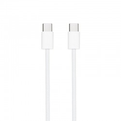 Cable USB 2.0 Tipo-C Nanocable 10.01.6001-CO/ USB Tipo-C Macho - USB Tipo-C Macho/ Hasta 60W/ 480Mbps/ 1m/ Blanco