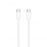 Cable USB 2.0 Tipo-C Nanocable 10.01.6002-CO/ USB Tipo-C Macho - USB Tipo-C Macho/ Hasta 60W/ 480Mbps/ 2m/ Blanco