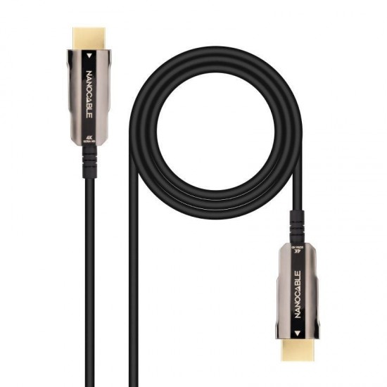 Cable hdmi 2.0 4k aoc nanocable 10.15.2020/ hdmi macho - hdmi macho/ 20m/ negro Cable hdmi 2.0 4k aoc nanocable 10.15.2020/ hdmi macho - hdmi macho/ 20m/ negro
