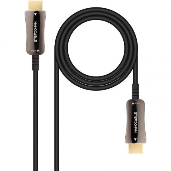 Cable hdmi 2.1 aoc 8k nanocable 10.15.2120/ hdmi macho - hdmi macho/ 20m/ negro