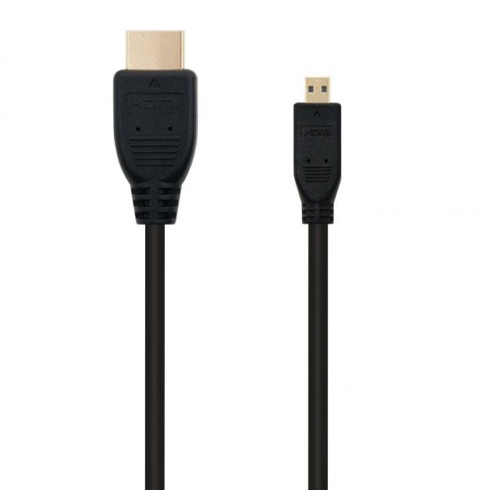 Cable micro hdmi nanocable 10.15.3502/ hdmi macho - micro hdmi macho/ 1.8m/ negro Cable micro hdmi nanocable 10.15.3502/ hdmi macho - micro hdmi macho/ 1.8m/ negro