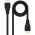 Cable HDMI 1.4 Nanocable 10.15.4702/ HDMI Macho - HDMI Macho/ 1.8m/ Negro