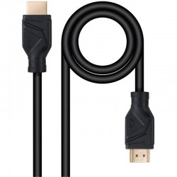 Cable HDMI 2.1 8K Nanocable 10.15.8305/ HDMI Macho - HDMI Macho/ 5m/ Negro Cable HDMI 2.1 8K Nanocable 10.15.8305/ HDMI Macho - HDMI Macho/ 5m/ Negro
