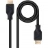 Cable HDMI 2.1 8K Nanocable 10.15.8305/ HDMI Macho - HDMI Macho/ 5m/ Negro