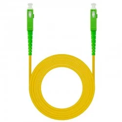Cable de Fibra Óptica G657A2 Nanocable 10.20.0001/ LSZH/ 1m/ Amarillo