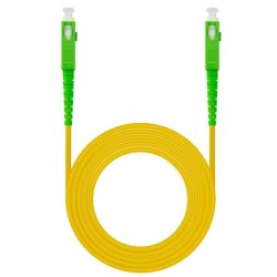 Cable de Fibra Óptica G657A2 Nanocable 10.20.0020/ LSZH/ 20m/ Amarillo