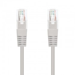 Cable de Red RJ45 UTP Nanocable 10.20.0100-L25 Cat.5e/ 25cm/ Gris