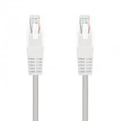 Cable de Red RJ45 UTP Nanocable 10.20.0101-W Cat.5e/ 1m/ Blanco Cable de Red RJ45 UTP Nanocable 10.20.0101-W Cat.5e/ 1m/ Blanco
