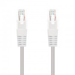 Cable de Red RJ45 UTP Nanocable 10.20.0102-W Cat.5e/ 2m/ Blanco