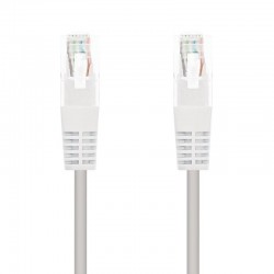 Cable de Red RJ45 UTP Nanocable 10.20.0103-W Cat.5e/ 3m/ Blanco