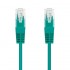 Cable de Red RJ45 UTP Nanocable 10.20.0400-GR/ Cat.6/ 50cm/ Verde