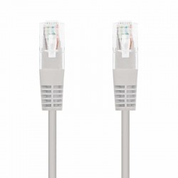 Cable de Red RJ45 UTP Nanocable 10.20.0400-L25 Cat.6/ 25cm/ Gris