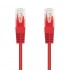 Cable de Red RJ45 UTP Nanocable 10.20.0400-L25-R Cat.6/ 25cm/ Rojo