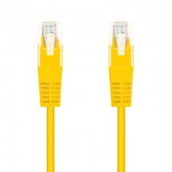 Cable de Red RJ45 UTP Nanocable 10.20.0400-L25-Y Cat.6/ 25cm/ Amarillo