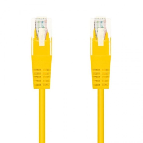 Cable de red rj45 utp nanocable 10.20.0400-y cat.6/ 50cm/ amarillo Cable de red rj45 utp nanocable 10.20.0400-y cat.6/ 50cm/ amarillo