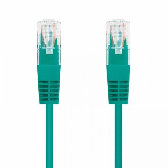 Cable de red rj45 utp nanocable 10.20.0401-gr cat.6/ 1m/ verde