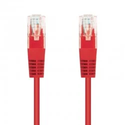 Cable de Red RJ45 UTP Nanocable 10.20.0401-R Cat.6/ 1m/ Rojo