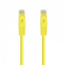 Cable de Red RJ45 UTP Nanocable 10.20.1800-L25-Y Cat.6A/ LSZH/ 25cm/ Amarillo