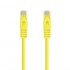 Cable de Red RJ45 UTP Nanocable 10.20.1800-L25-Y Cat.6A/ LSZH/ 25cm/ Amarillo