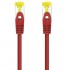 Cable de Red RJ45 SFTP Nanocable 10.20.1900-L25-R Cat.6A/ LSZH/ 25cm/ Rojo