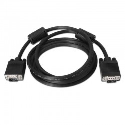 Cable SVGA Nanocable 10.15.0101/ VGA Macho - VGA Macho/ 1m/ Negro Cable SVGA Nanocable 10.15.0101/ VGA Macho - VGA Macho/ 1m/ Negro