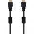 Cable HDMI 1.4 Nanocable 10.15.1810/ HDMI Macho - HDMI Macho/ 10m/ Negro