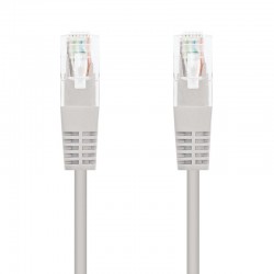 Cable de Red RJ45 UTP Nanocable 10.20.0401 Cat.6/ 1m/ Gris