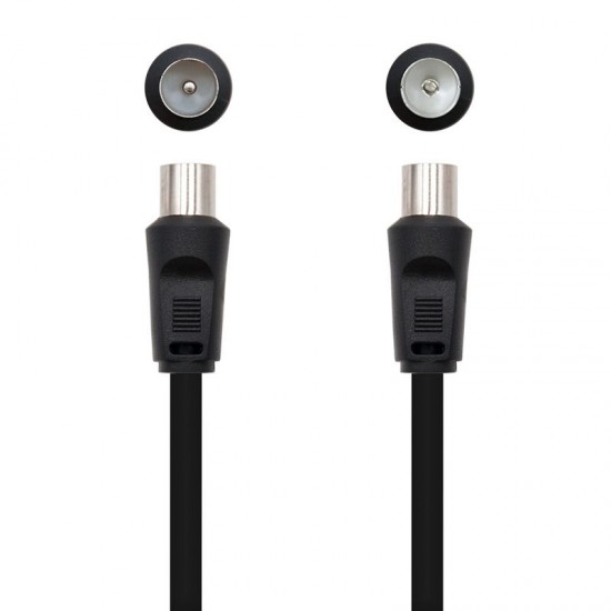 Cable de antena tv nanocable 10.26.0202/ 3c-2v macho - 3c-2v hembra Cable de antena tv nanocable 10.26.0202/ 3c-2v macho - 3c-2v hembra