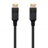 Cable DisplayPort 1.2 4K Nanocable 10.15.2300/ DisplayPort Macho - DisplayPort Macho/ 50cm/ Negro
