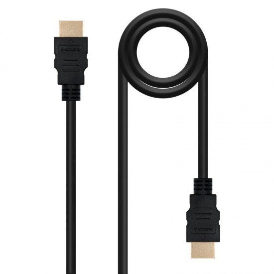 Cable hdmi 1.4 nanocable 10.15.1700/ hdmi macho - hdmi macho/ 1m/ negro