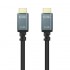 Cable HDMI 2.1 8K Nanocable 10.15.8001/ HDMI Macho - HDMI Macho/ 1m/ Negro