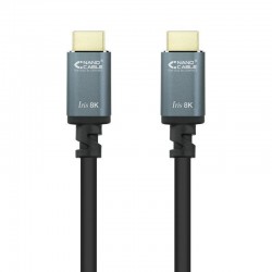 Cable HDMI 2.1 8K Nanocable 10.15.8002/ HDMI Macho - HDMI Macho/ 2m/ Negro