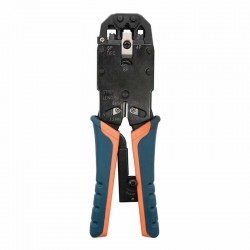 Crimpadora Metálica de Carraca Nanocable 10.31.0102 para RJ10-RJ11-RJ12-RJ45