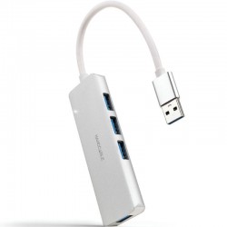 Hub USB 3.0 Nanocable 10.16.4602/ 4xUSB/ Gris Hub USB 3.0 Nanocable 10.16.4602/ 4xUSB/ Gris